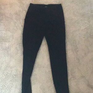 ART CLASS Black cross band leggings
